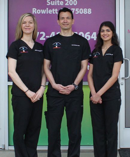Dr. José Montoya, Dr. Ashley Ramsey, and Dr. Neha Khanolkar